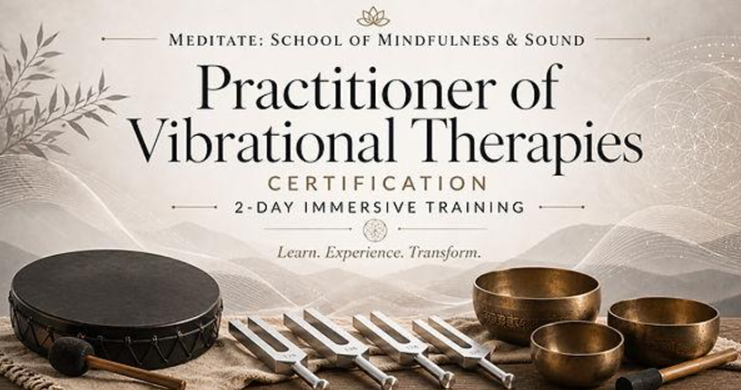 Vibrational Therapies Certification Badge